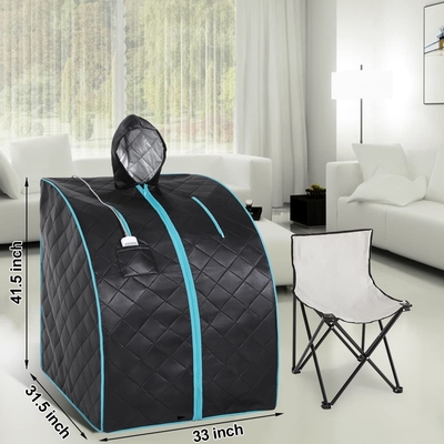 Kích thước 1 người Toàn thân tại nhà Spa Phòng tắm hơi hồng ngoại di động có mũ