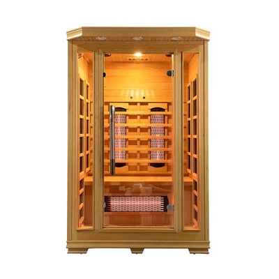 Phòng xông hơi hồng ngoại 1750W 2 người trong nhà bằng gỗ EMF thấp