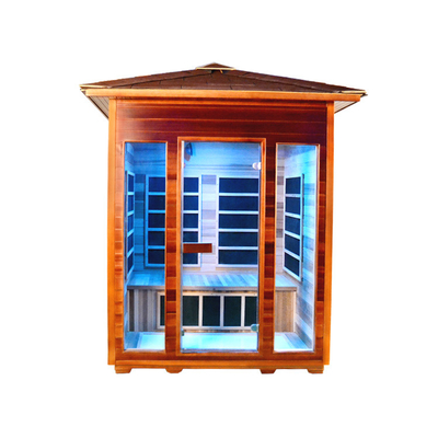 Phòng xông hơi ngoài trời hồng ngoại bảng carbon cho 3 người