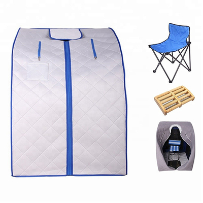 Spa trong nhà cho 1 người sử dụng phòng xông hơi di động hồng ngoại với ghế có thể gập lại
