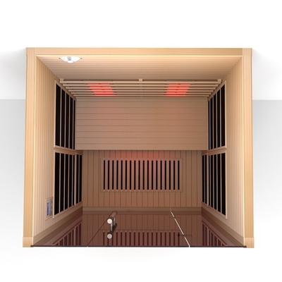 Hemlock / Red Cedar Phòng xông hơi hồng ngoại trong nhà cho 2 người