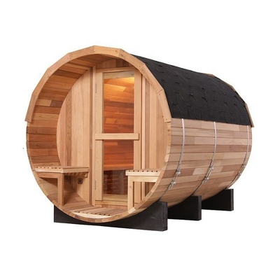 OEM Solid Wood Red Cedar Phòng tắm hơi thùng ngoài trời cho sân sau