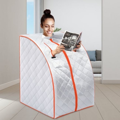 Home SPA Sử dụng phòng xông hơi khô di động hồng ngoại xa nhẹ cho 1 người với máy ion hóa không khí