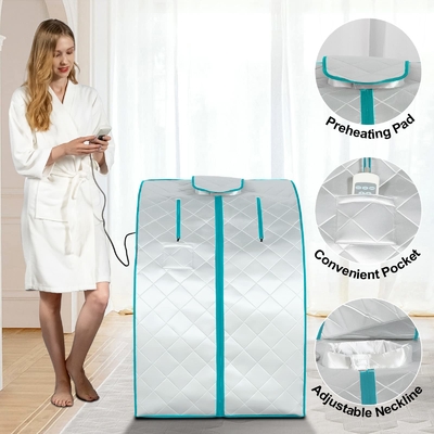 Chăm sóc sức khỏe toàn thân Giảm béo cơ thể Xông hơi hồng ngoại di động Một người