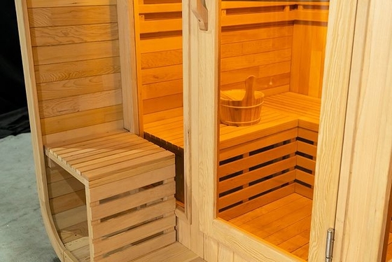 Lò sưởi bằng gỗ bên ngoài Quảng trường ngoài trời Sân vườn Sauna Home Thương mại