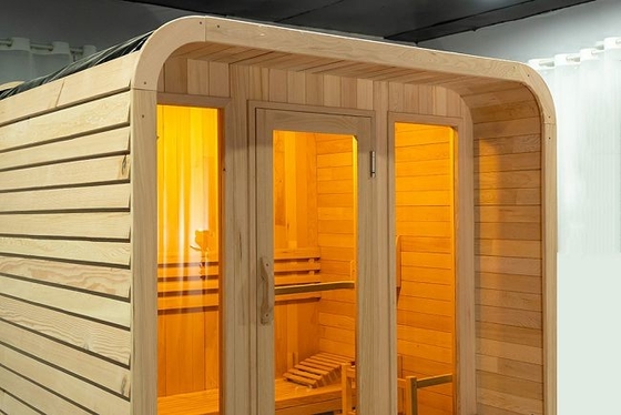Lò sưởi bằng gỗ bên ngoài Quảng trường ngoài trời Sân vườn Sauna Home Thương mại