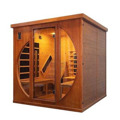 Full Spectrum Carbon Panel Far Infrared Sauna Red Cedar 0.C - 65.C Nhiệt độ hoạt động