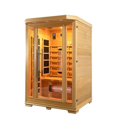 Phòng xông hơi hồng ngoại 1750W 2 người trong nhà bằng gỗ EMF thấp