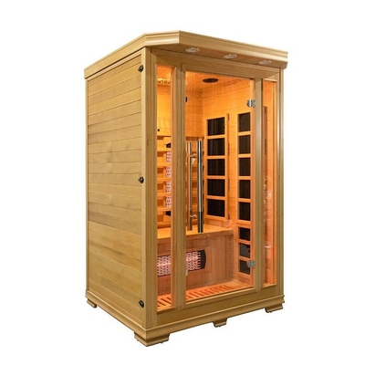 Phòng xông hơi hồng ngoại 1750W 2 người trong nhà bằng gỗ EMF thấp