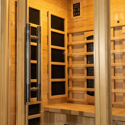 Phòng xông hơi hồng ngoại 1750W 2 người trong nhà bằng gỗ EMF thấp