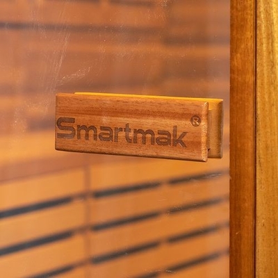 Hệ thống âm nhạc Bluetooth Sauna khô ngoài trời thư giãn và sức khỏe với cửa kính nóng