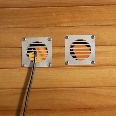 Phòng xông hơi khô ngoài trời bằng gỗ OEM &amp; ODM với bếp điện 9KW