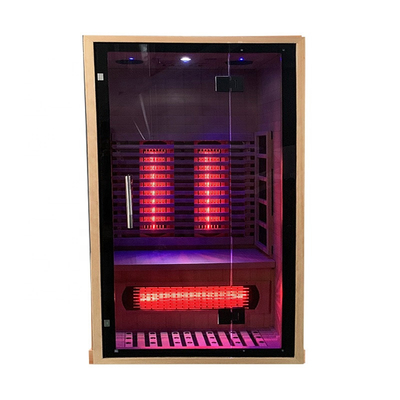 Canada Hemlock / Red Cedar Material Phòng xông hơi hồng ngoại EMF thấp Công suất 100 - 178kg
