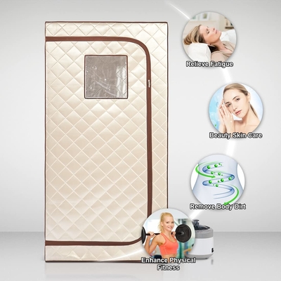 Áp thấm vải Sauna hơi nước di động phòng tắm cá nhân hộp sauna di động cho nhà