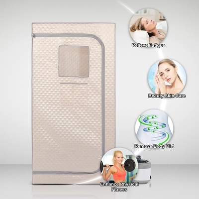 1 người Sauna gia đình di động toàn thân Di động đứng trong nhà Sauna ướt