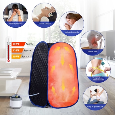 Sauna hơi nước có thể gập đầy đủ kích thước 1 người