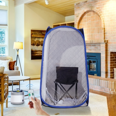 Sauna hơi nước có thể gập đầy đủ kích thước 1 người
