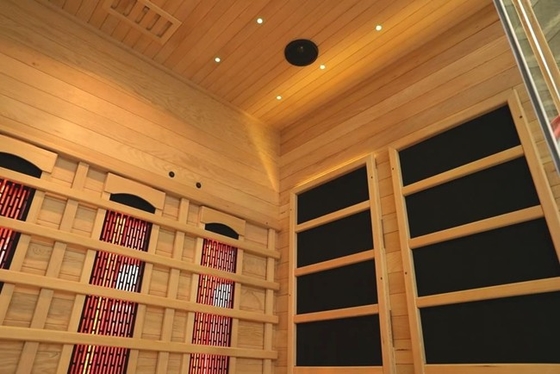 4 Person Health Deluxe Far Infrared Sauna Room Home Indoor Infrared Sauna Room (Phòng tắm sauna hồng ngoại xa)