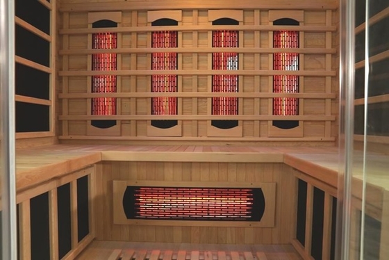 4 Person Health Deluxe Far Infrared Sauna Room Home Indoor Infrared Sauna Room (Phòng tắm sauna hồng ngoại xa)