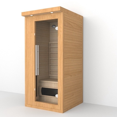 Phòng phòng tắm sauna 1 - 2 người Sauna hồng ngoại xa với viên nang ánh sáng đỏ