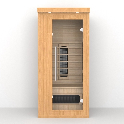 Phòng phòng tắm sauna 1 - 2 người Sauna hồng ngoại xa với viên nang ánh sáng đỏ