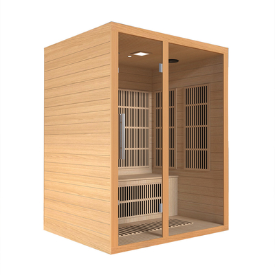 Smartmak 2100W 3 Người Phòng tắm sauna hồng ngoại xa Nhà tắm sauna hồng ngoại cho spa