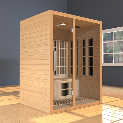 Smartmak 2100W 3 Người Phòng tắm sauna hồng ngoại xa Nhà tắm sauna hồng ngoại cho spa