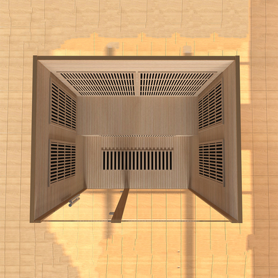 Smartmak 2100W 3 Người Phòng tắm sauna hồng ngoại xa Nhà tắm sauna hồng ngoại cho spa