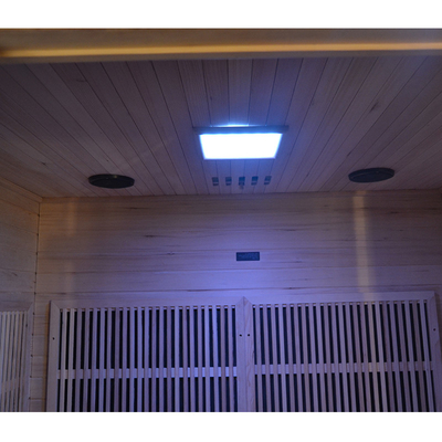 Sauna gỗ khô hiện đại sang trọng Sauna hồng ngoại xa cho gia đình 2700W