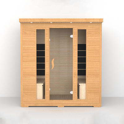 Red Cedar 4 người sauna hồng ngoại nhà phòng sauna hồng ngoại xa