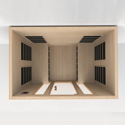 Red Cedar 4 người sauna hồng ngoại nhà phòng sauna hồng ngoại xa
