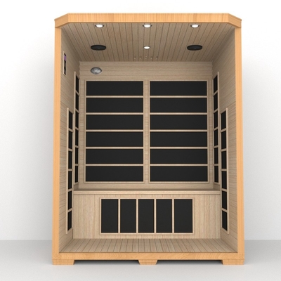 Ngôi nhà sang trọng 3 người trong nhà phòng tắm sauna hồng ngoại phổ đầy đủ cho spa