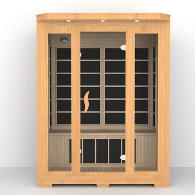 Ngôi nhà sang trọng 3 người trong nhà phòng tắm sauna hồng ngoại phổ đầy đủ cho spa