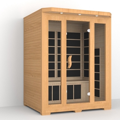 Ngôi nhà sang trọng 3 người trong nhà phòng tắm sauna hồng ngoại phổ đầy đủ cho spa
