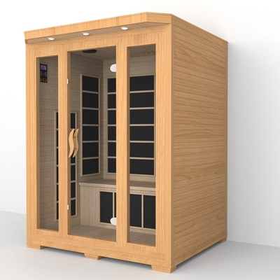 Ngôi nhà sang trọng 3 người trong nhà phòng tắm sauna hồng ngoại phổ đầy đủ cho spa