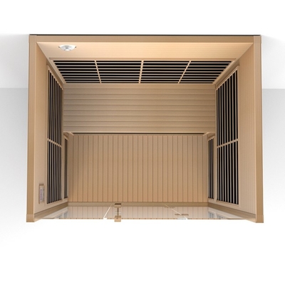 Sauna hồng ngoại thương mại bằng gỗ 3 - 4 người phòng sauna hồng ngoại tại nhà