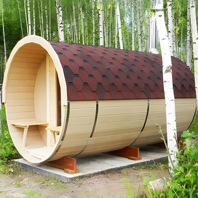 Sauna thùng gỗ Cedar đỏ ẩm hơi phòng tắm sauna gỗ truyền thống