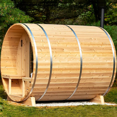 Sauna thùng gỗ Cedar đỏ ẩm hơi phòng tắm sauna gỗ truyền thống