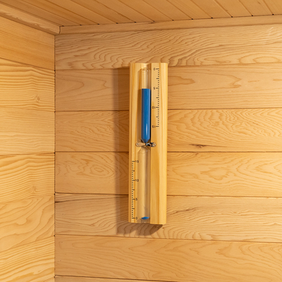 15~90.C Hemlock / Red Cedar Steam Sauna Room Với 0-99 MIN Timer Và 220V Voltage