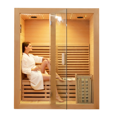 Phòng xông hơi ozone Hemlock Canada Phòng xông hơi ngoài trời và phòng xông hơi ướt cho trung tâm SPA