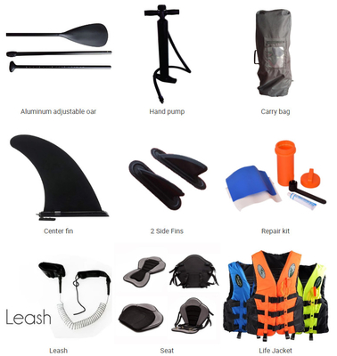 CE Large Stand Up Inflatbale Paddble Board 10cm ~ 15cm