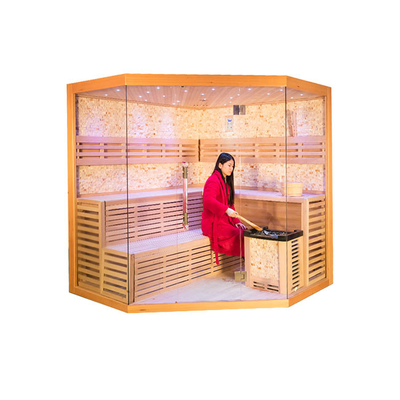 Phòng xông hơi ướt tại nhà Red Cedar để thải độc và làm trắng da