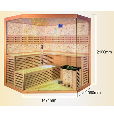 Phòng xông hơi ướt tại nhà Red Cedar để thải độc và làm trắng da