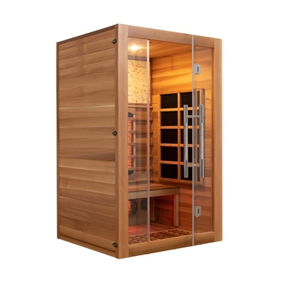 Phòng xông hơi tại nhà Full Spectrum Red Cedar Truyền thống dành cho 2 người