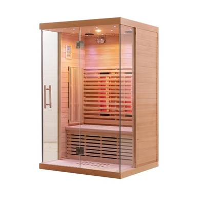 Vật lý trị liệu Sức khỏe cho 2 người nhỏ Phòng xông hơi hồng ngoại để đổ mồ hôi tại nhà