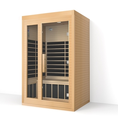 Cabin xông hơi hồng ngoại Hemlock 2 người cho gia đình trong nhà