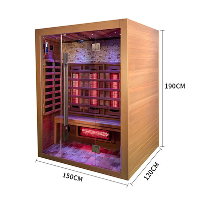 ODM Hemlock Home Canada Spa Sauna Xông hơi Rạng rỡ Sức khỏe cho 2 Người