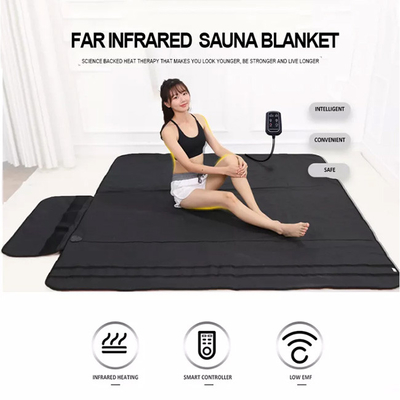 3 Vùng Sưởi Ấm Xông Hơi Hồng Ngoại Mền Túi Xông Hơi Cơ Thể Giảm Cân